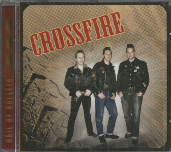 CROSSFIRE CD - HAIL OF BULLETS  Brand New     12 Tracks on Old Rock Label