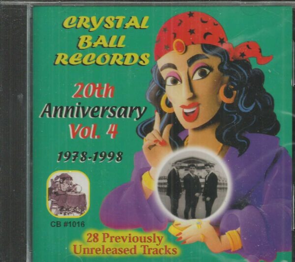 CRYSTAL BALL RECORDS - CD - 20th Anniversary - Vol. 4 - 1978-1998 - BRAND NEW