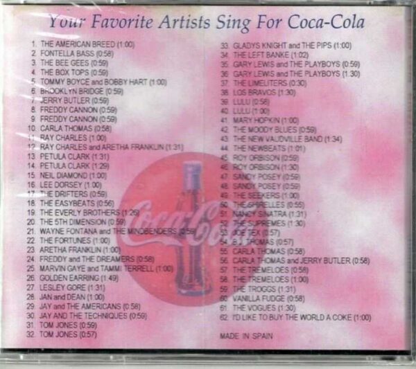 Coca Cola Classics August 2002 - CD - Brand New - Image 3