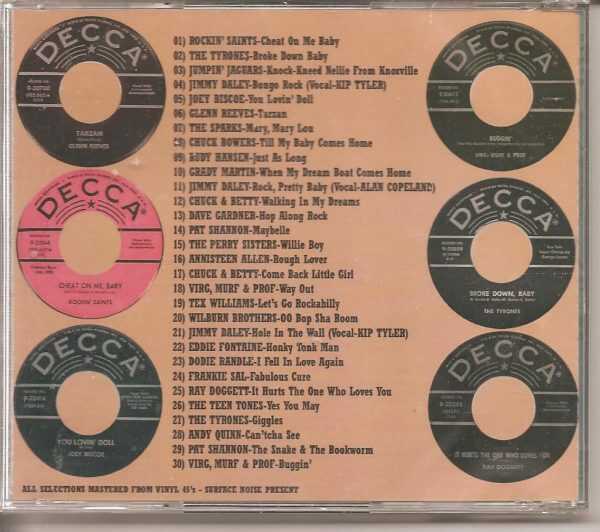 DECCA ROCK AND ROLL PARTY - CD - Vol 2 -  LIKE NEW - Image 3