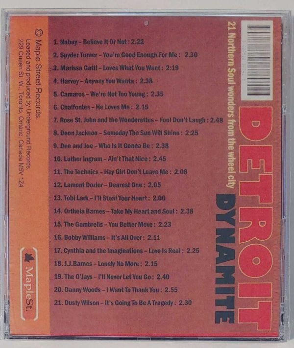 DETROIT DYNAMITE  CD  BRAND NEW - Image 3