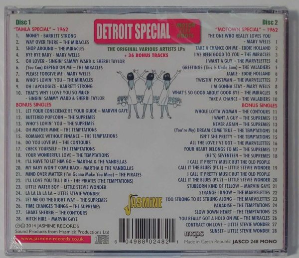 DETROIT SPECIAL MOTOR CITY ROOTS  CD  BRAND NEW - Image 3