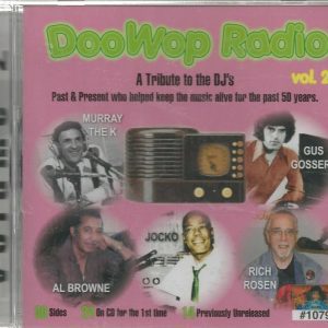 DOO WOP RADIO CD  - Volume 2    Brand New    30 Tracks on Crystal Ball