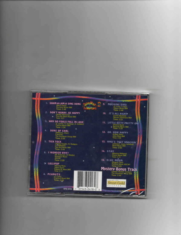 DOO WOPS AND LOLLIPOPS - CLASSIC FOR KIDS   VOL 2-BRAND NEW CD - Image 3