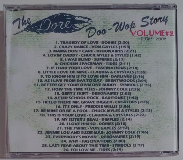 DORE DOO WOP STORY - VOL 2   CD BRAND NEW - Image 3