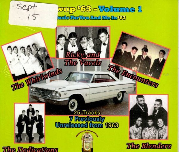 Doo Wop 63' - Vol 1 - CD - Brand New