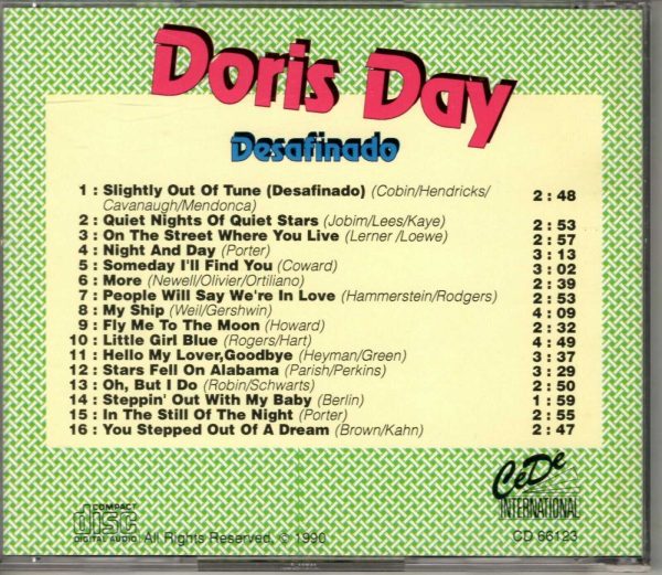 Doris Day - Desafinado Vol 2 - CD - Image 3