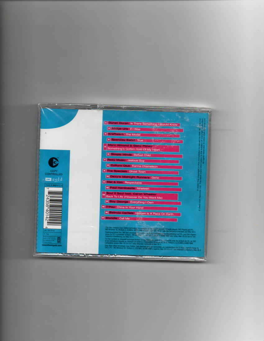 EIGHTIES NUMBER 1'S-CD-BRAND NEW - Image 3