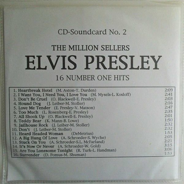 ELVIS PRESLEY - CD - 16 Number One Hits - NEW - Image 3
