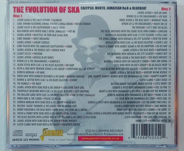EVOLUTION OF SKA - CALYPSO, MENTO, JAMAICAN R&B  CD BRAND NEW - Image 3