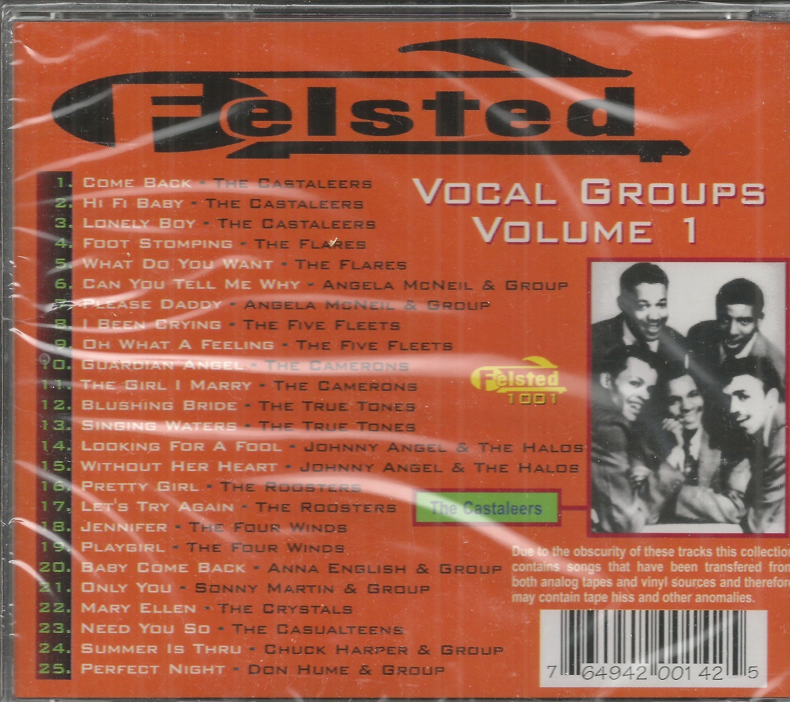 FELSTED Vocal Groups Volume 1 - BRAND NEW - CD - Image 3