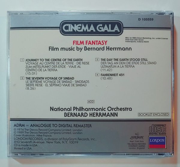 FILM FANTASY - CINEMA GALA  CD BRAND NEW - Image 3