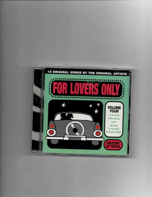 FOR LOVERS ONLY - VOL 4-CD