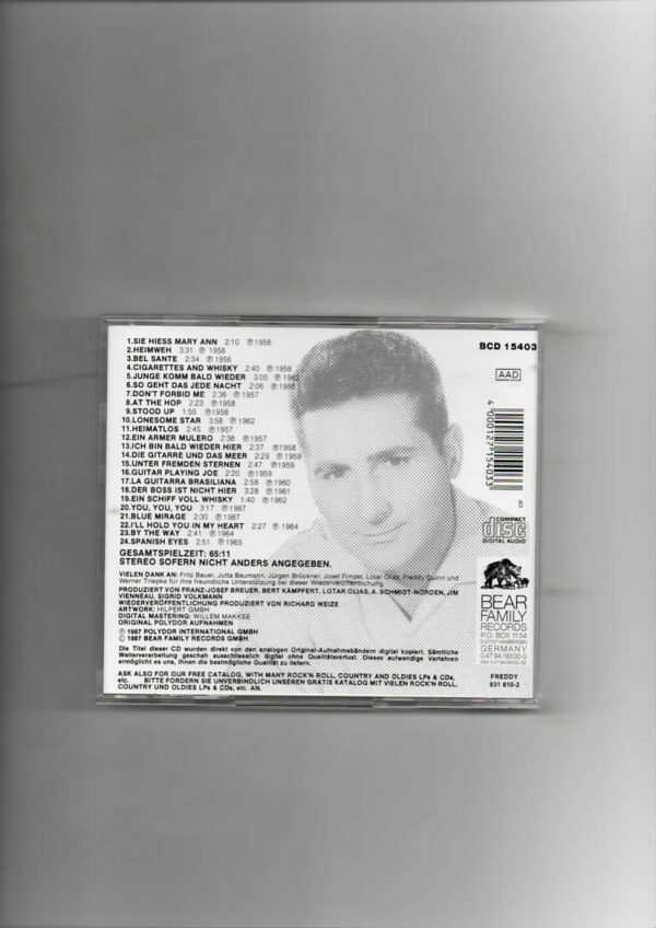 FREDDY QUINN - 1956-1965-CD - Image 3