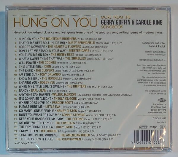 GOFFIN AND KING - MORE FROM THE GOFFIN & KING SONGBOOK   CD BRAND NEW - Image 3