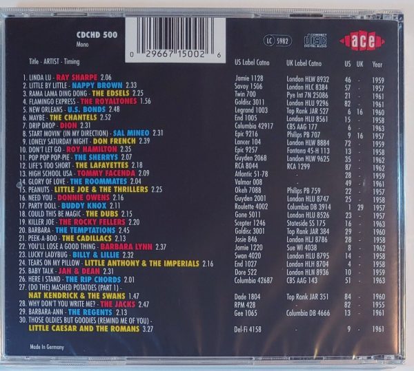 GOLDEN AGE OF AMERICAN ROCK AND ROLL - VOL 4   CD BRAND NEW - Image 3