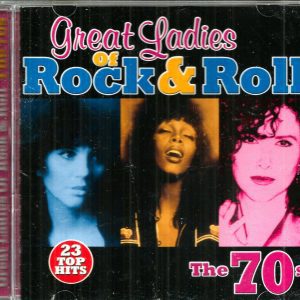GREAT LADIES OF ROCK & ROLL CD - The 70s - LIKE NEW