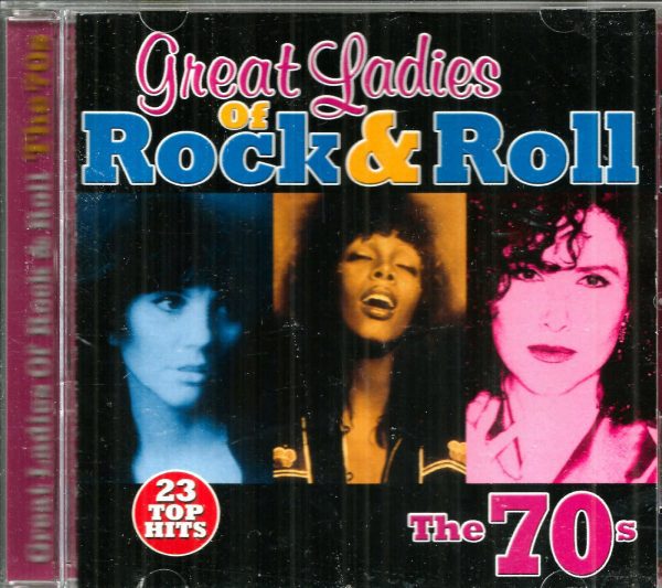 GREAT LADIES OF ROCK & ROLL CD - The 70s - LIKE NEW