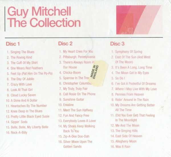 GUY MITCHELL - THE COLLECTION - 3 CDs  - CD - BRAND NEW - Image 3