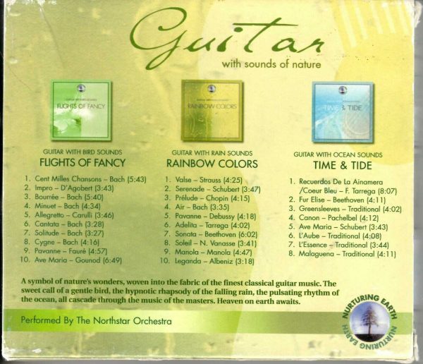 Guitar With Sounds Of Nature - 3 CD's - Brand New - Image 3
