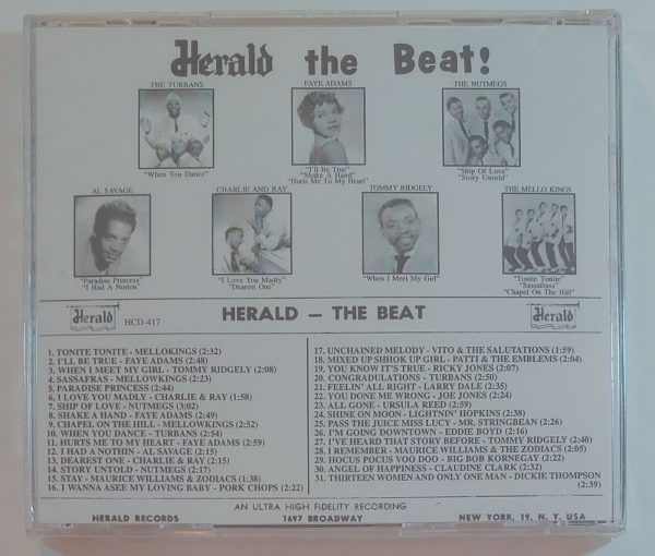HERALD THE BEAT   CD BRAND NEW - Image 3