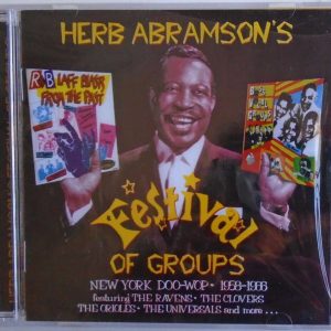 HERB ABRAMSON - CD - Festival Of Groups -  New York Doo-Wop - BRAND NEW