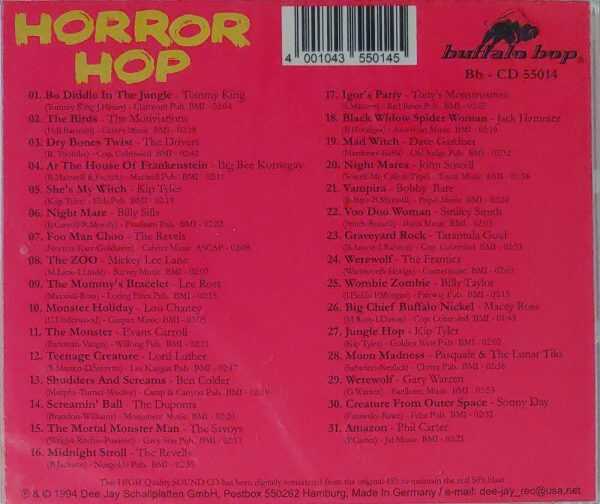HORROR HOP   CD     BRAND NEW - Image 3