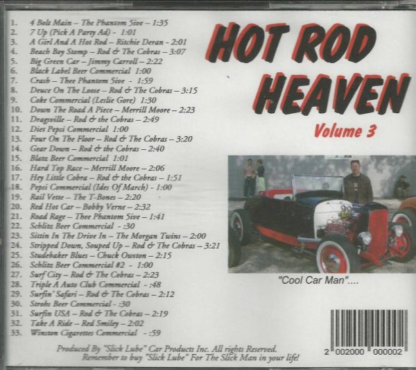Hot Rod Heaven - Vol 3 - CD - Brand New! - Image 3