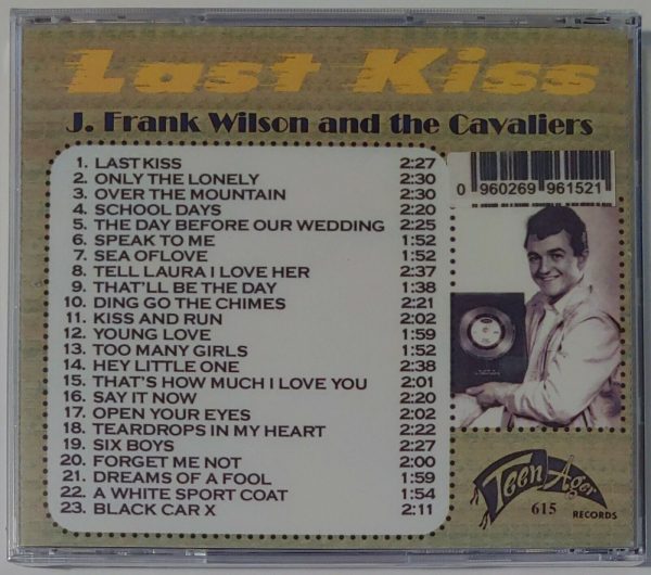 J FRANK WILSON AND CAVALIERS - LAST KISS   CD  BRAND NEW - Image 3