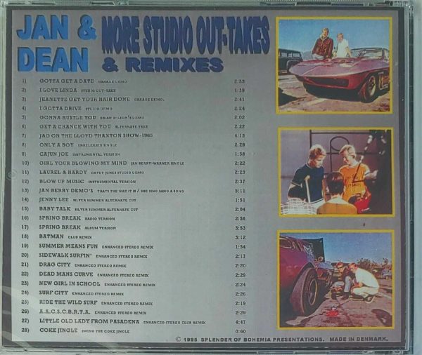 JAN & DEAN - MORE STUDIO OUTTAKES   CD     BRAND NEW - Image 3
