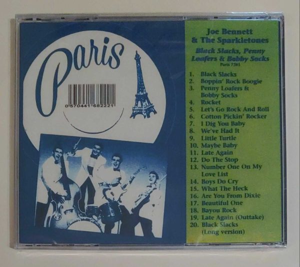 JOE BENNETT AND SPARKLETONES - BLACK SLACKS, ETC   CD     BRAND NEW - Image 3