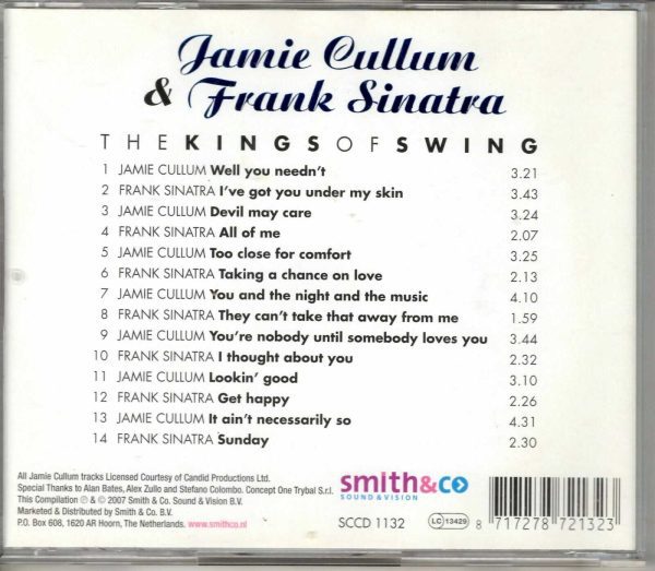 Jamie Cullum/Frand Sinatra - The Kings Of Swing - CD - Image 3