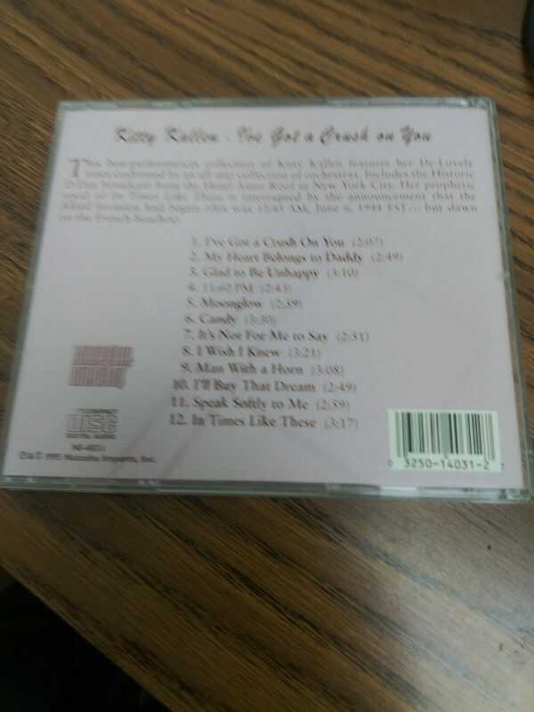 KITTY KALLEN - I'VE GOT A CRUSH ON YOU - CD - Image 3