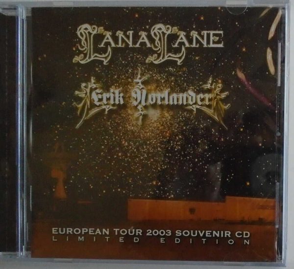 LANA LANE & ERIK NORLANDER - European Tour 2003 - CD - BRAND NEW