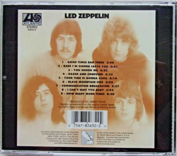 LED ZEPPELIN - CD - Like New - Image 3