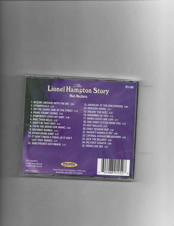 LIONEL HAMPTON - THE LIONEL HAMPTON STORY-CD - Image 3