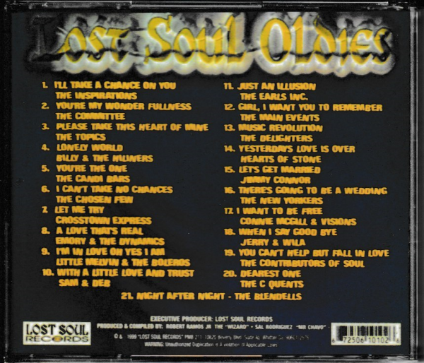 LOST SOUL OLDIES CD VOL 10 - BRAND NEW - Image 3