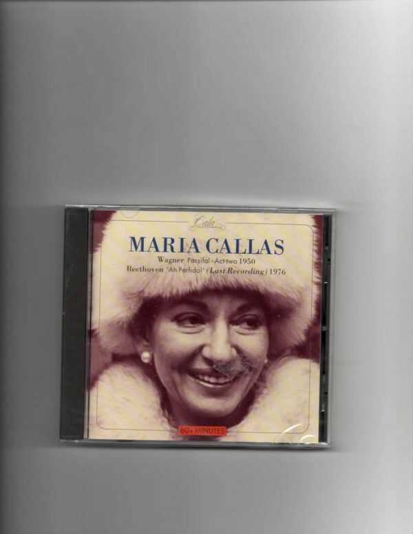 MARIA CALLAS- PARSIFAL 'AH PERFIDO'-CD-NEW