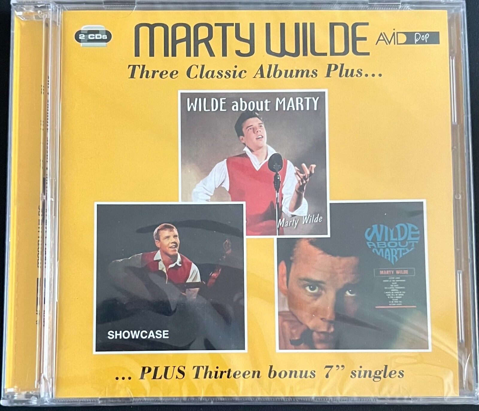 MARTY WILDE - 3 CLASSIC ALBUMS PLUS - CD BRAND NEW
