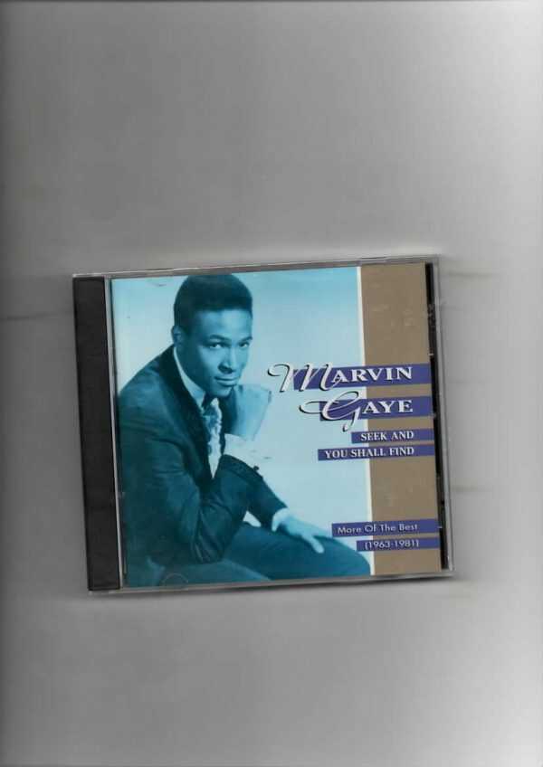MARVIN GAYE- SEEK AND YOU SHALL FIND MORE OF THE BEST 1963-1981-BRAND NEW CD