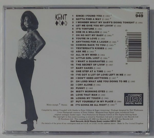 MAXINE BROWN - OH NO NOT MY BABY   CD  BRAND NEW - Image 3