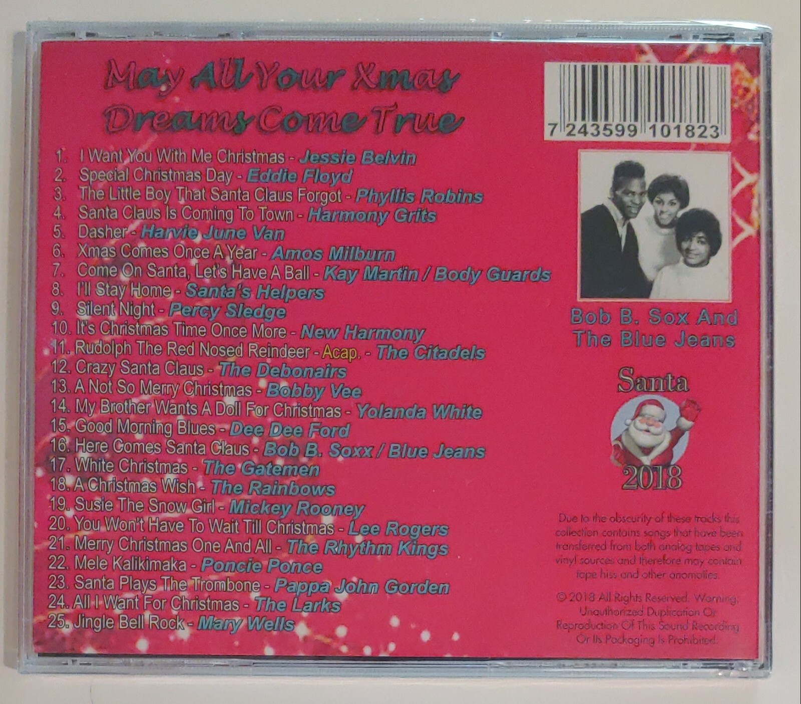 MAY ALL YOUR CHRISTMAS DREAMS COME TRUE CD BRAND NEW - Image 3