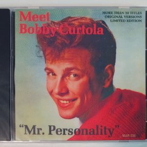 MEET BOBBY CURTOLA - “MR. PERSONALITY”   CD  BRAND NEW