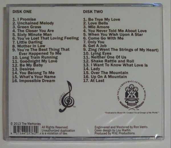 MEMORIES - VERY BEST OF 1957-2014   CD     BRAND NEW - Image 3