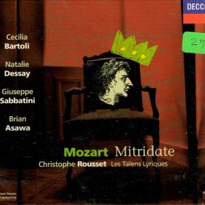 Mozart: Mitridate - 3 CD's - Brand New
