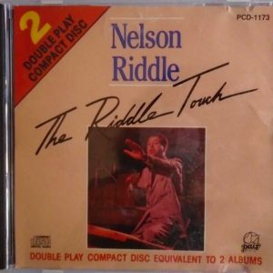 NELSON RIDDLE - The Riddle Touch - CD - 2 Double Play Compact Disc - BRAND NEW