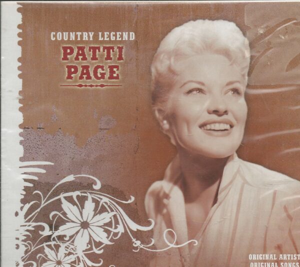 PATTI PAGE - CD - Country Legend - BRAND NEW
