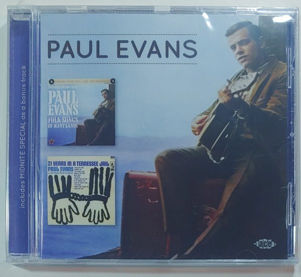 PAUL EVANS - FOLK SONGS / 21 YEARS IN JAIL  CD BRAND NEW
