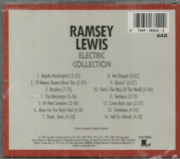 RAMSEY LEWIS  - CD - Electric  Collection - BRAND NEW - Image 3