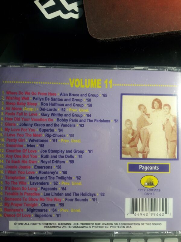 RARE AND UNRELEASED GROUP HARMONY GEMS VOL 11-CD - Image 3